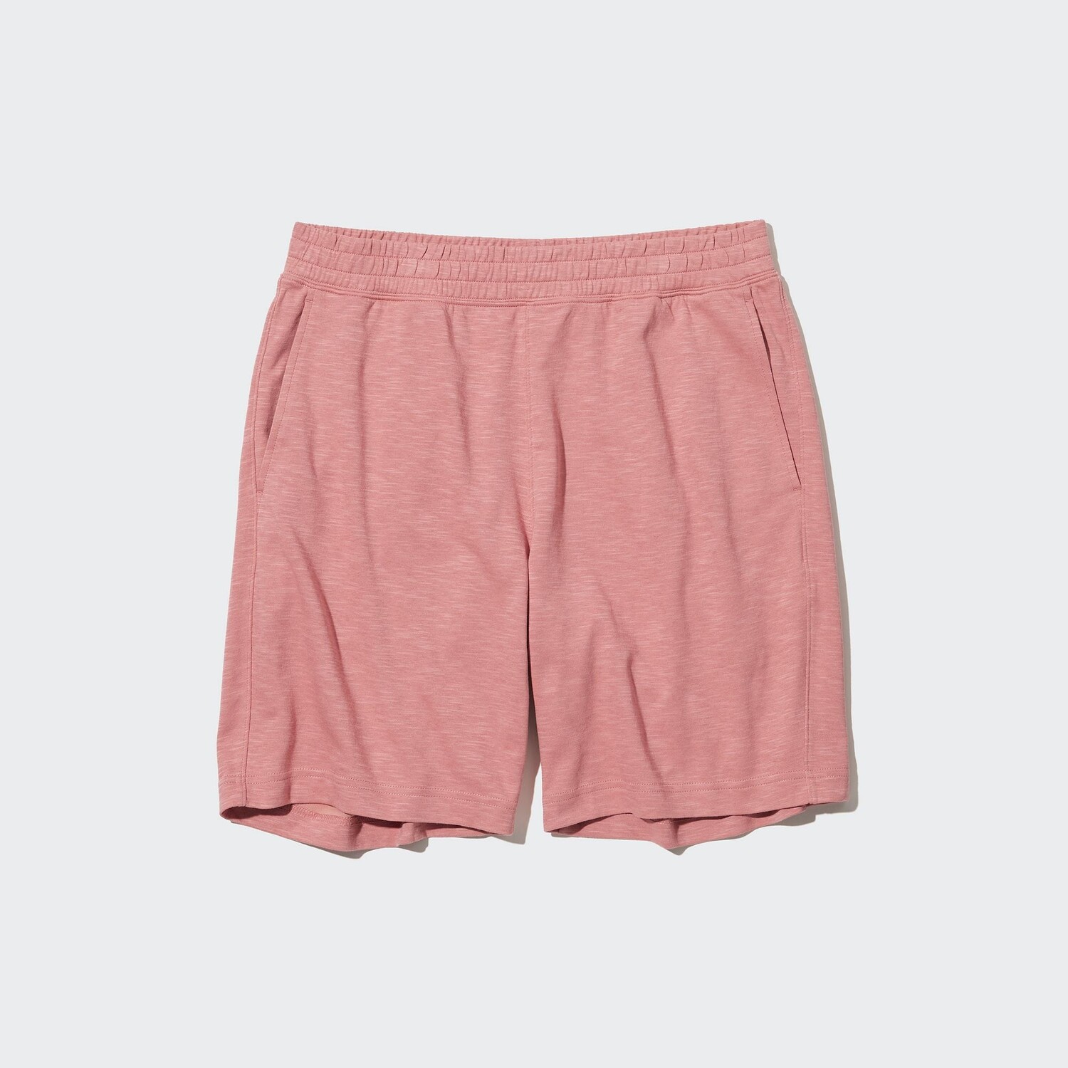 

Шорты-бермуды Uniqlo AIRism Relax хлопковые, розовый