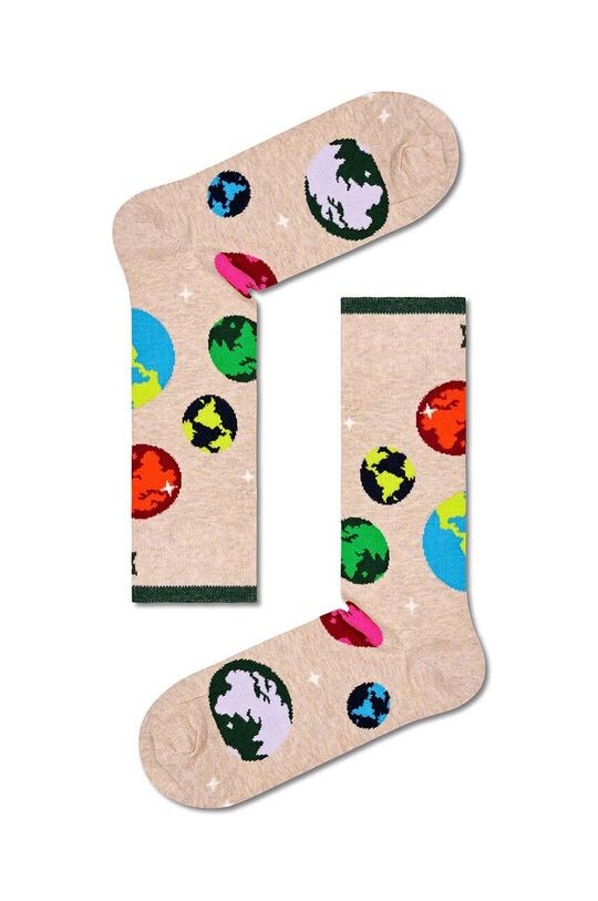 

Носки Planet Earth Happy Socks, бежевый