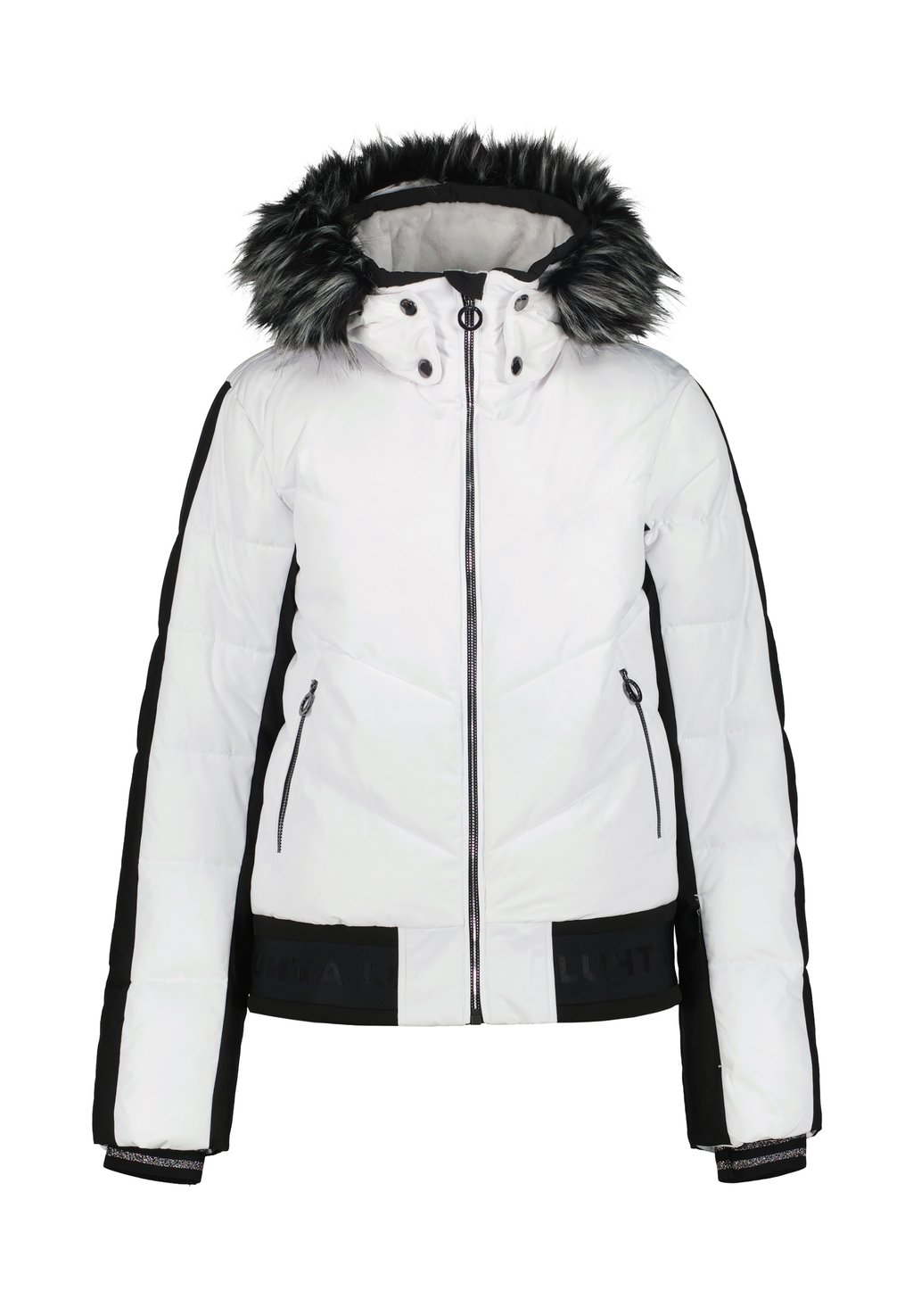 Куртка зимняя SORSATUNTURI Luhta, белый куртка luhta размер 32 белый