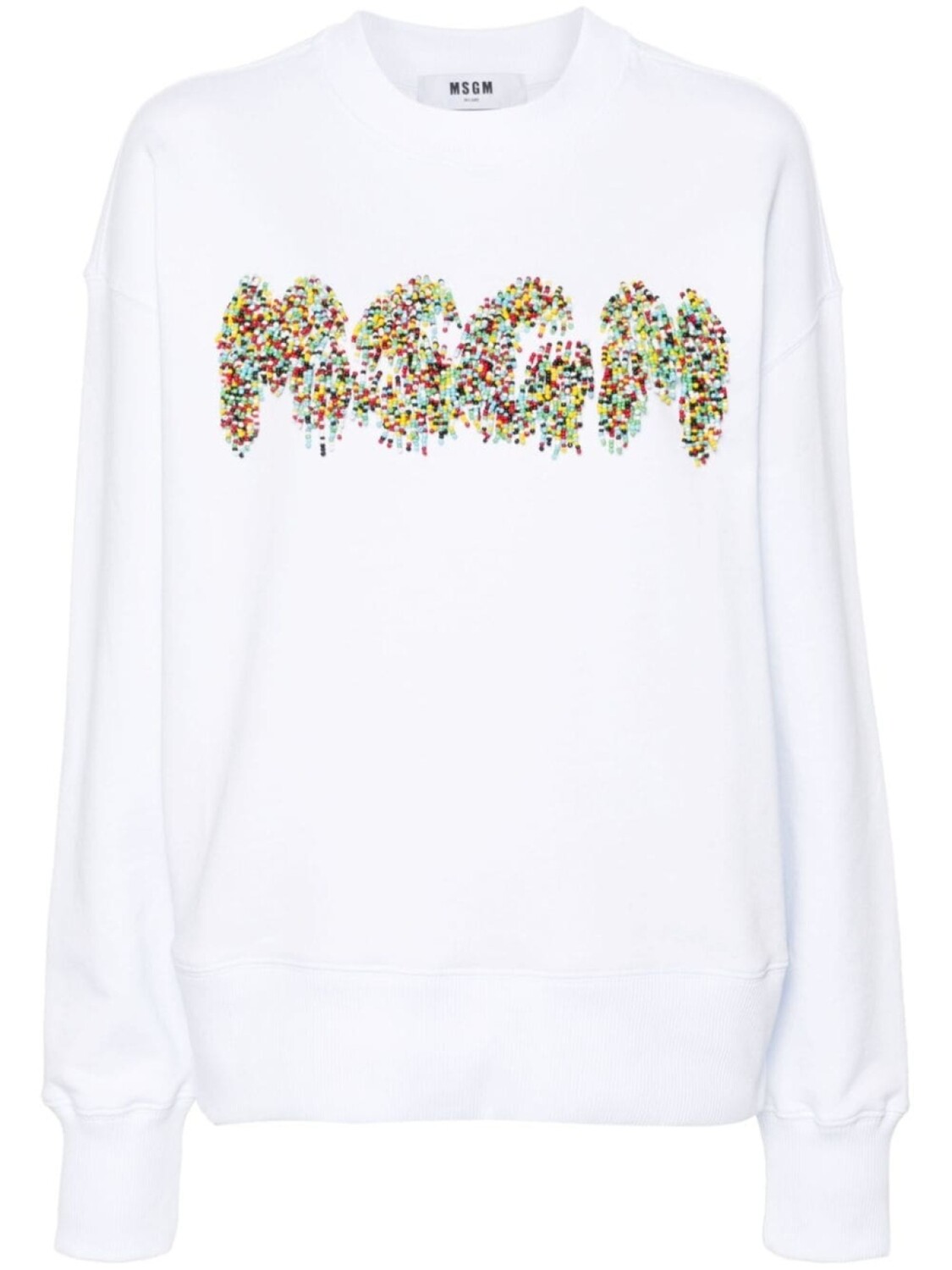 

MSGM толстовка с логотипом, белый