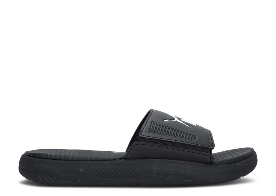 

Кроссовки Puma Softride Slide 'Black White', черный, Белый