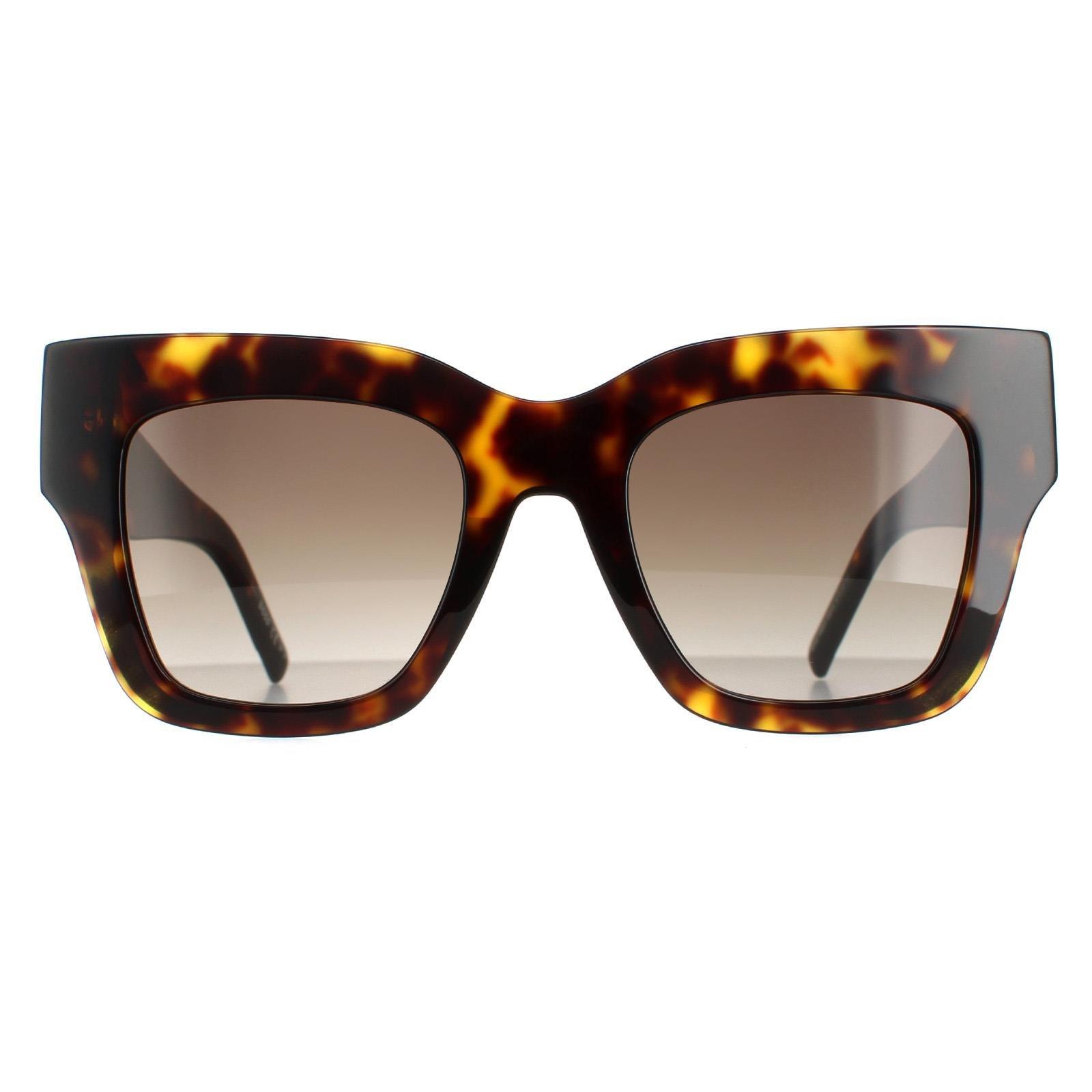 солнцезащитные очки boss boss 1386 s 086 ha 51 Квадратный Гавана Коричневый Градиент BOSS 1386/S Hugo Boss, коричневый