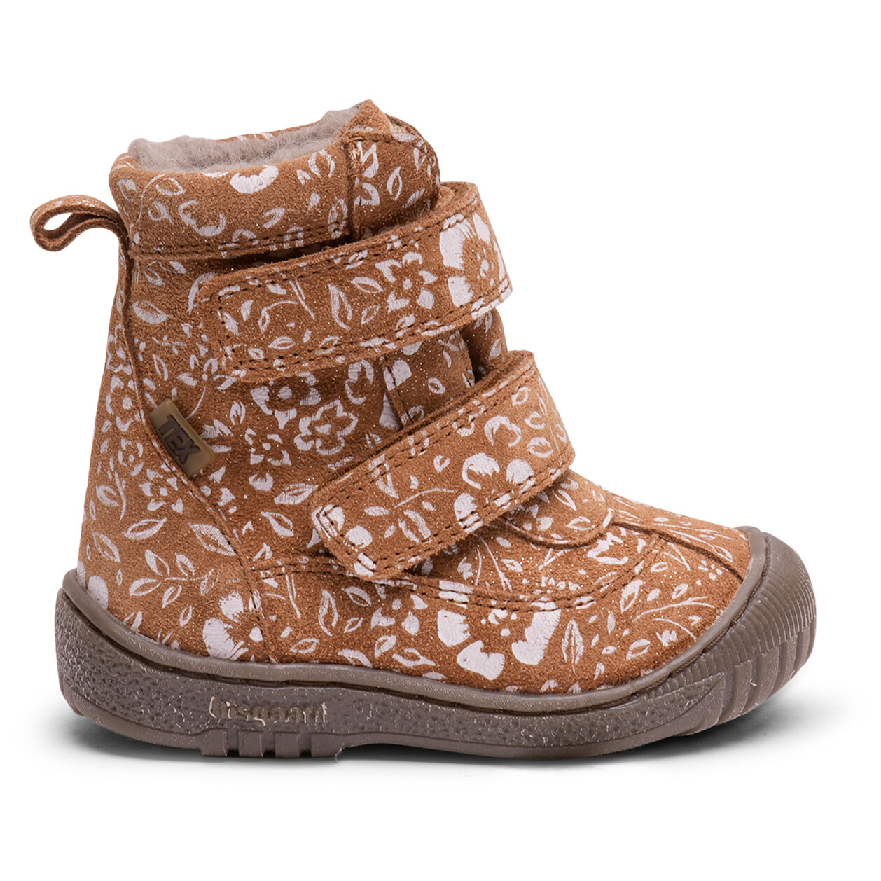 

Зимние ботинки Bisgaard Kid's Ellis Tex, цвет Brandy Flowers