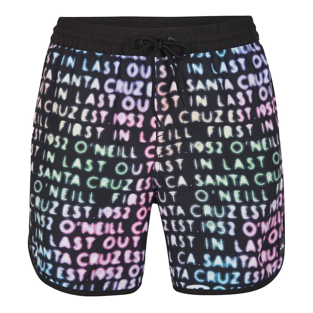 

Шорты для плавания O´neill Scallop Neon 16´´, черный