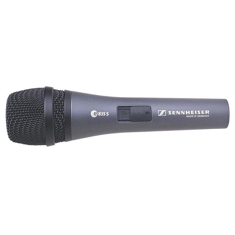 

Вокальный микрофон Sennheiser e835 S Dynamic Handheld Cardioid Microphone with On / Off Switch