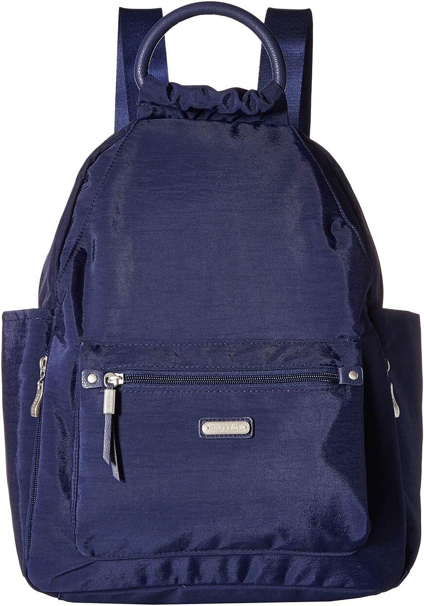 

Рюкзак All Day Backpack with RFID Phone Wristlet Baggallini, темно-синий
