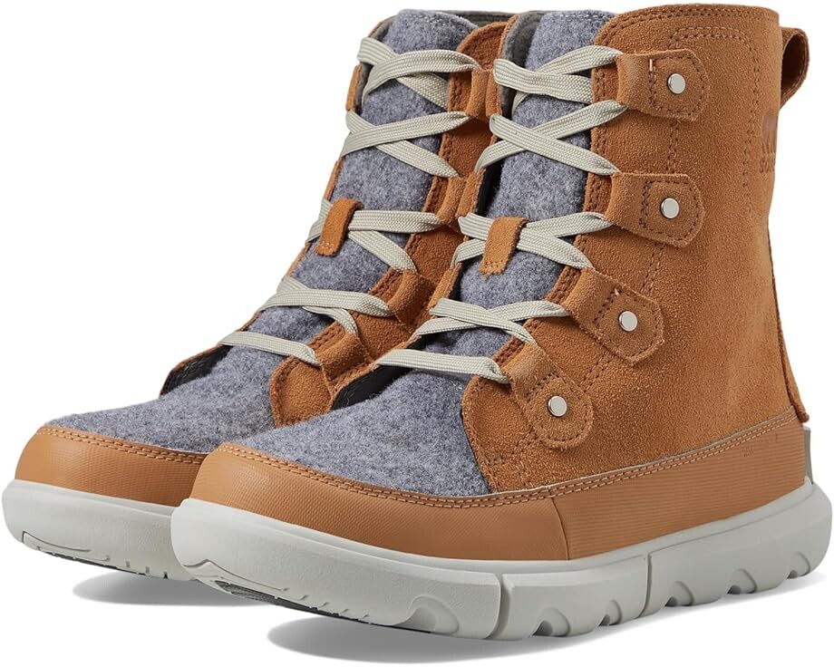 

Ботинки SOREL Explorer Next Joan Waterproof, цвет Tawny Buff/Moonstone