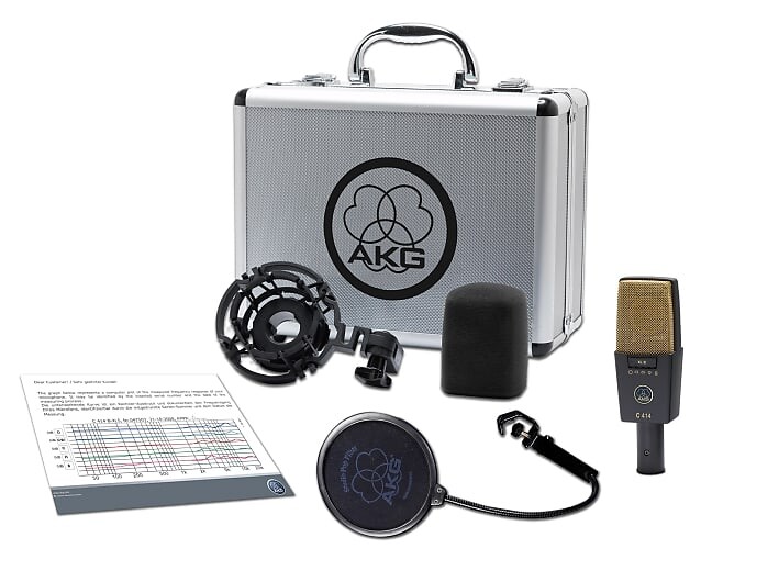 

Конденсаторный микрофон AKG C414 XLII Large Diaphragm Multipattern Condenser Microphone