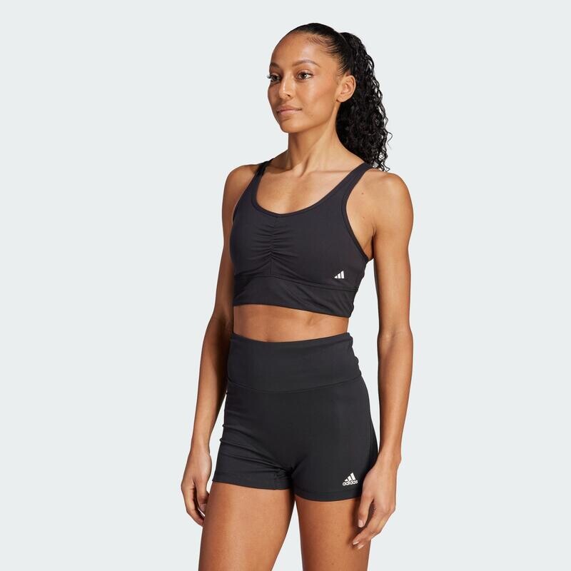 

Спортивный бюстгальтер Essentials со средней поддержкой ADIDAS, цвет schwarz