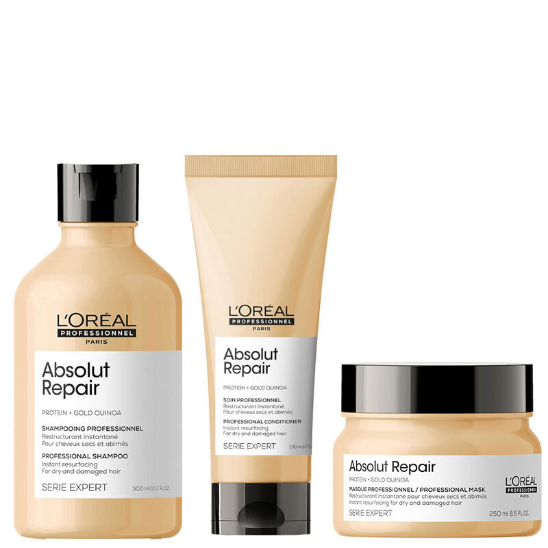 Набор для восстановления волос: шампунь L'Oréal Professionnel Absolut Repair, 250 мл фото