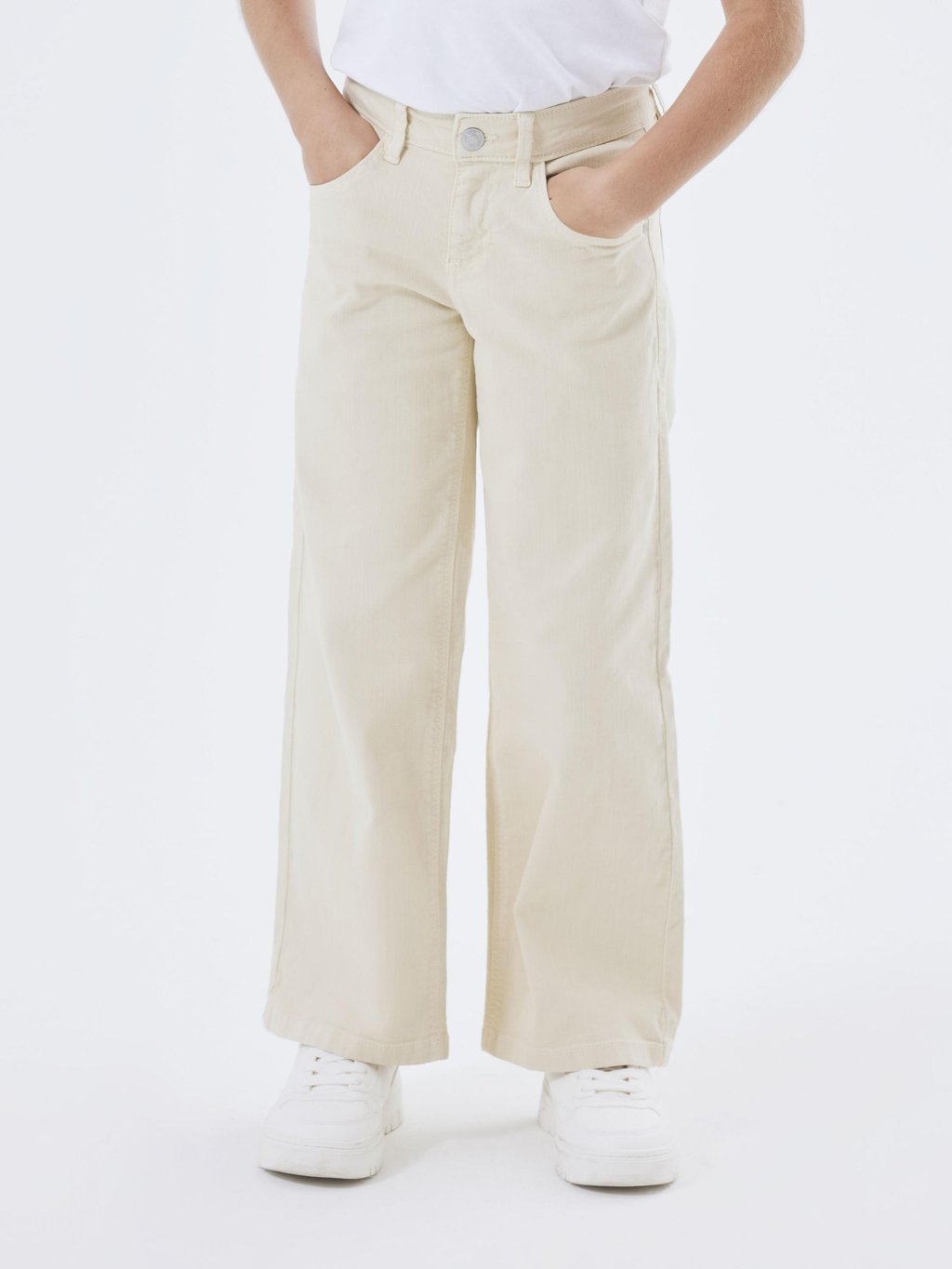 

Мешковатые джинсы Nkfrose Wide Pant Name it, бежевый