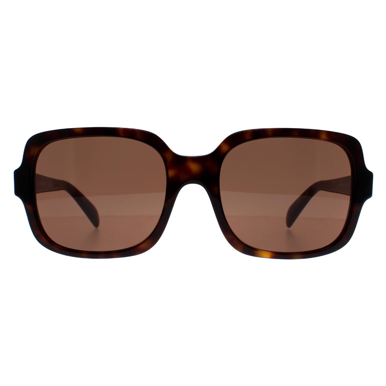 Квадратный блестящий Гавана Темно-коричневый EA4195 Emporio Armani, коричневый солнцезащитные очки mark o day corsica dark havana