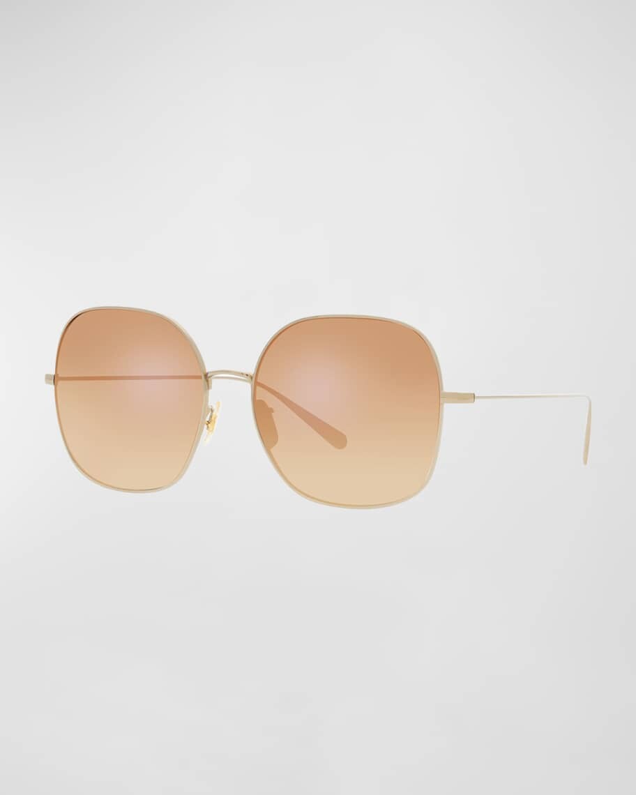 

Солнцезащитные очки Gradient Round из титана Brunello Cucinelli & Oliver Peoples