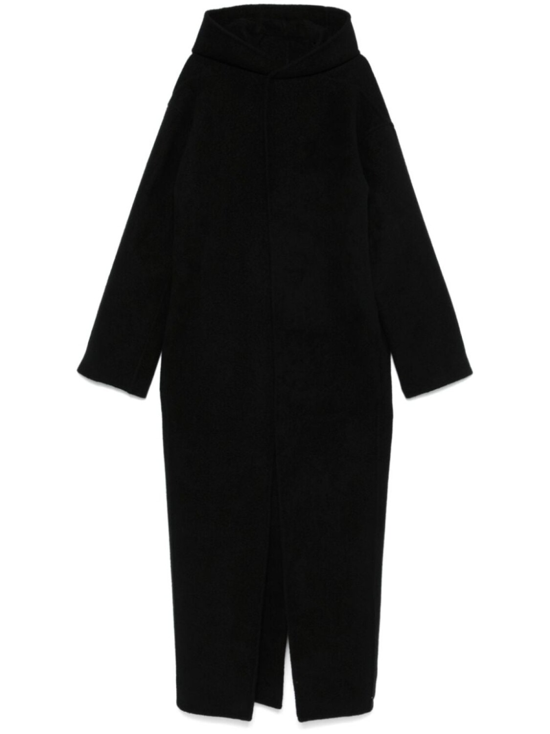 

Rick Owens пальто с капюшоном, черный