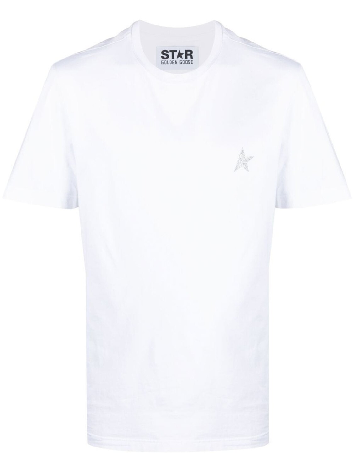 

Golden Goose футболка с нашивкой, белый