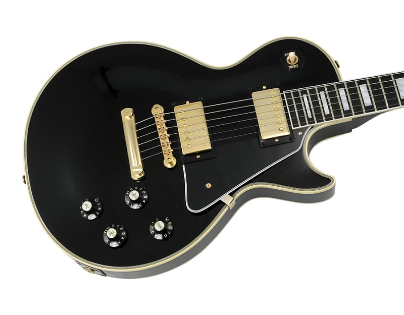 Электрогитара Gibson Custom Shop 1968 Les Paul Custom Reissue Ebony 2023