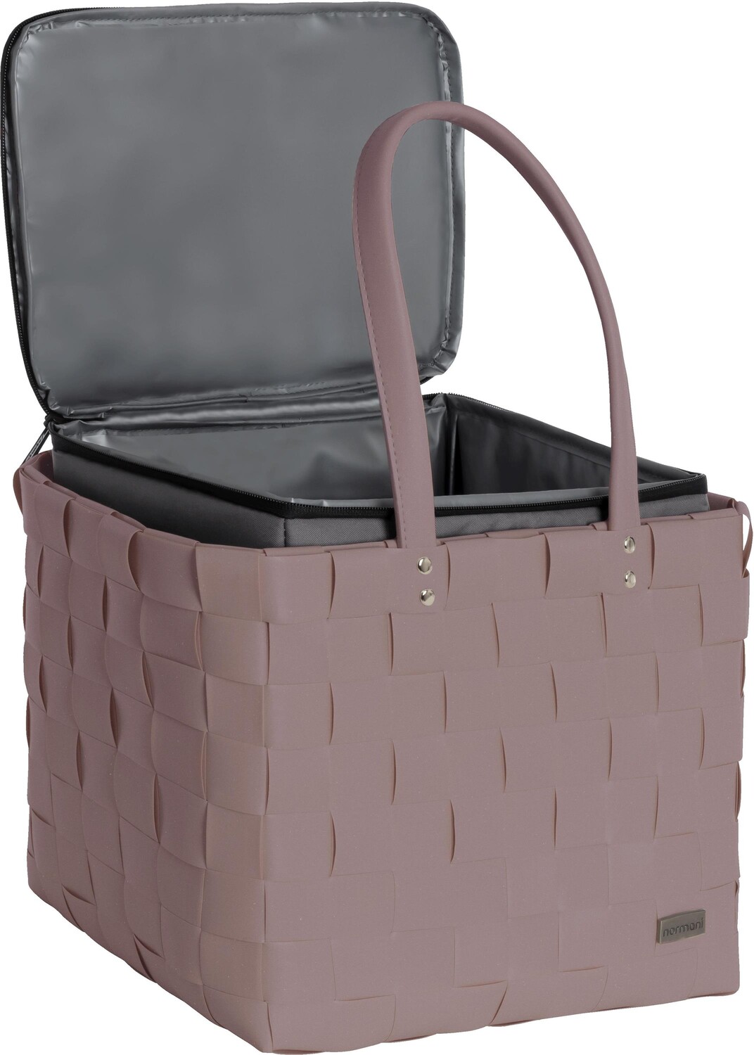 

Сумка шоппер normani Flechtkorb mit großer Kühltasche, цвет Rose