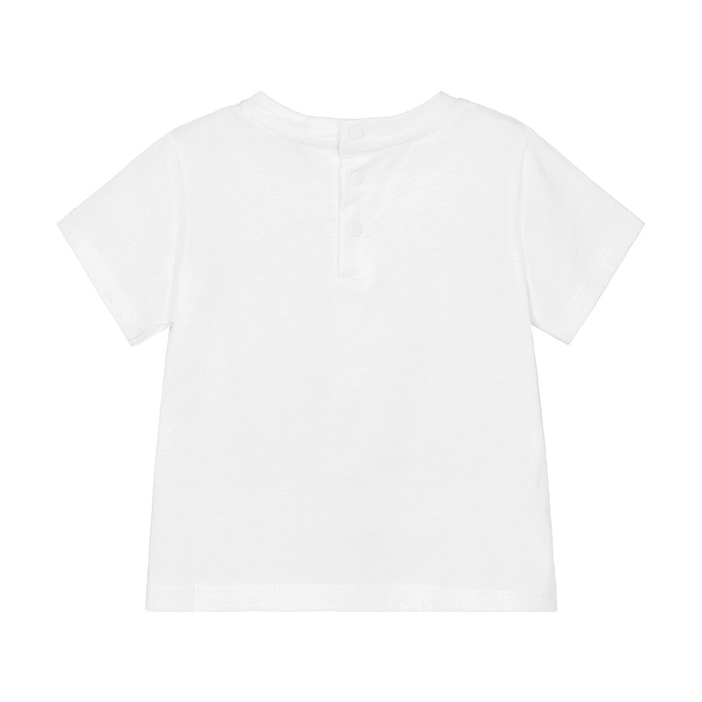 

Белая футболка с логотипом Armani, белый