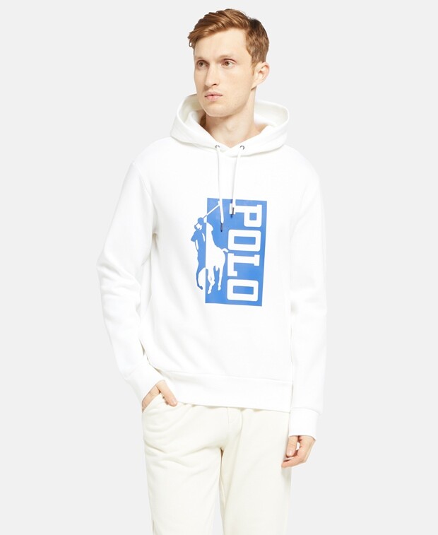 

Толстовка с капюшоном Polo Ralph Lauren, белый