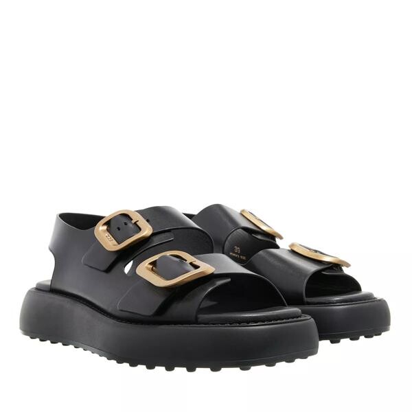 

Сандалии double buckle sandals Tod'S, черный