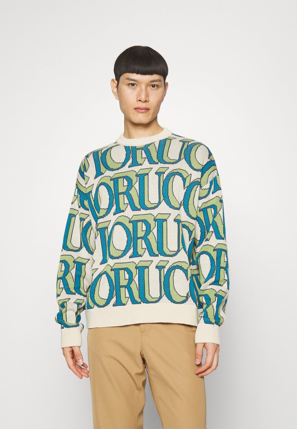 

Свитер Monogram Sage Fiorucci, зеленый