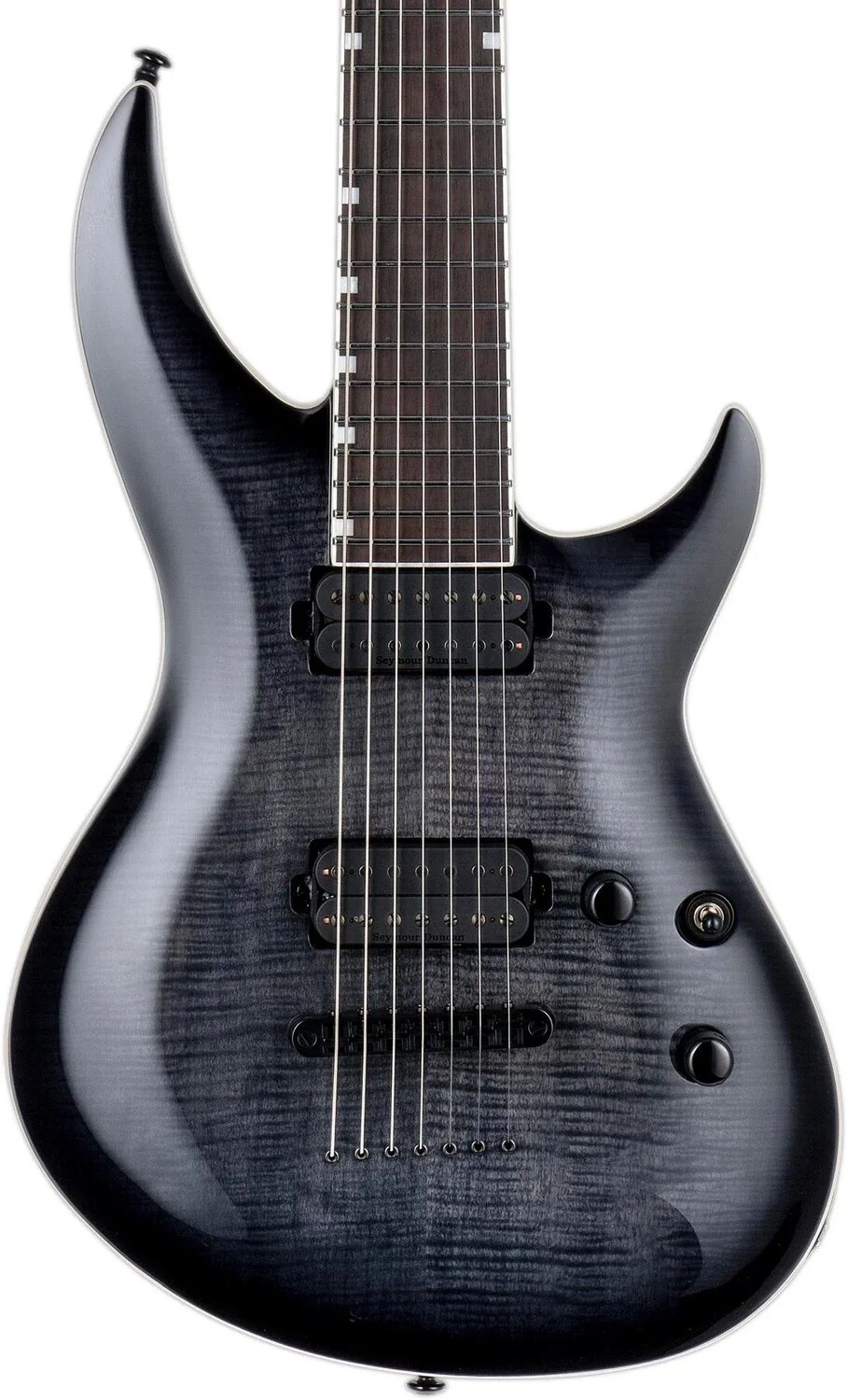 

Электрогитара ESP LTD H3-1007 Baritone - See-Thru Black Sunburst
