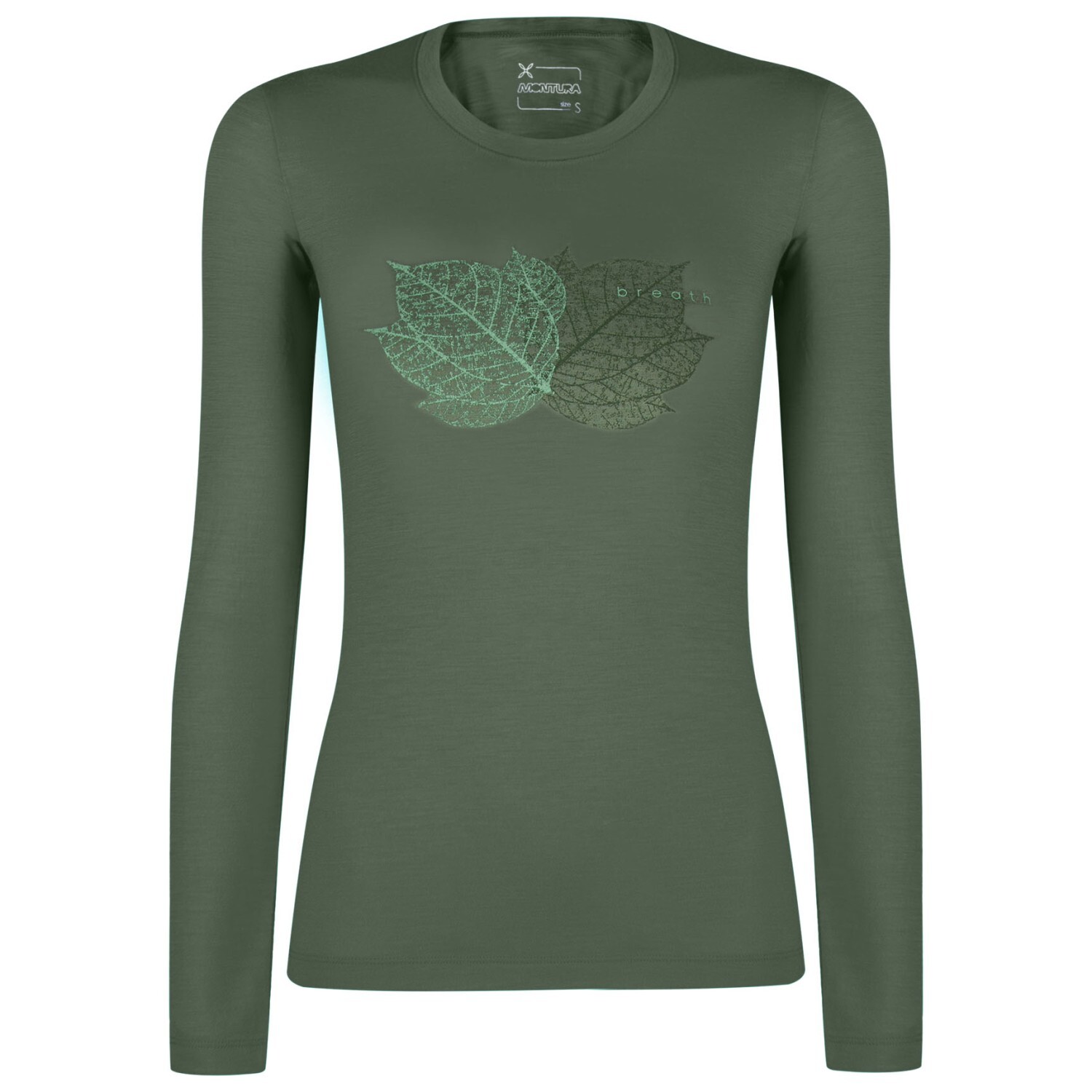 

Рубашка из мериноса Montura Merino Breath Maglia, цвет VERDE SALVIA