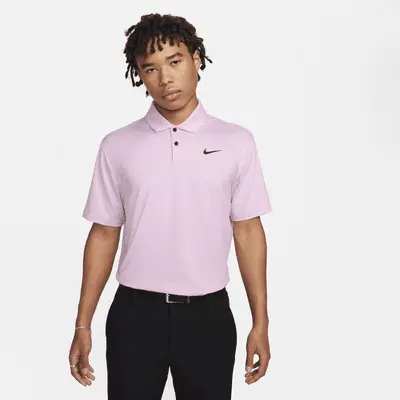 

Футболка Nike Dri-FIT Tour, цвет Light Arctic Pink/Black