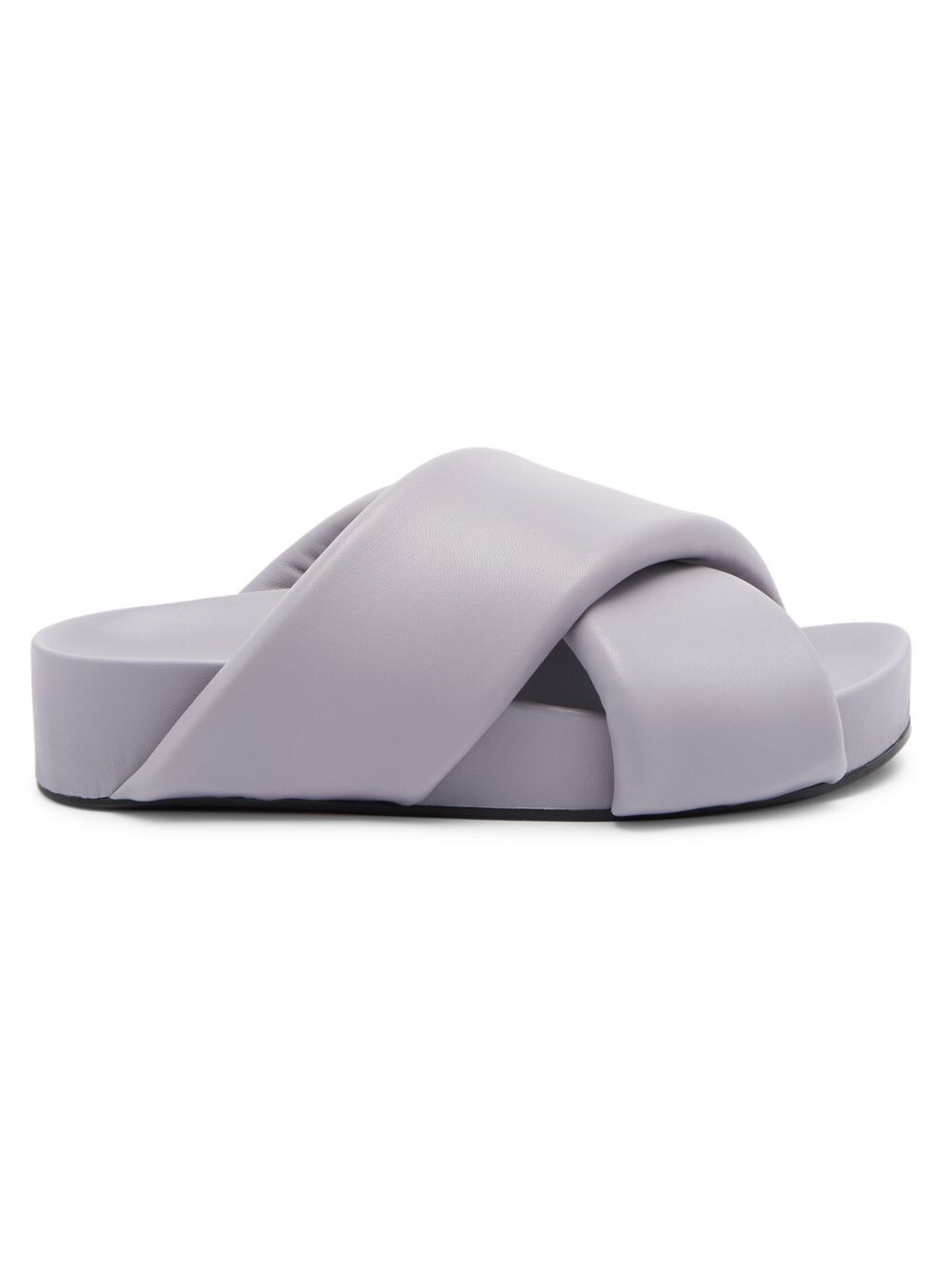 

Кожаные сандалии X-Band Jil Sander, фиолетовый