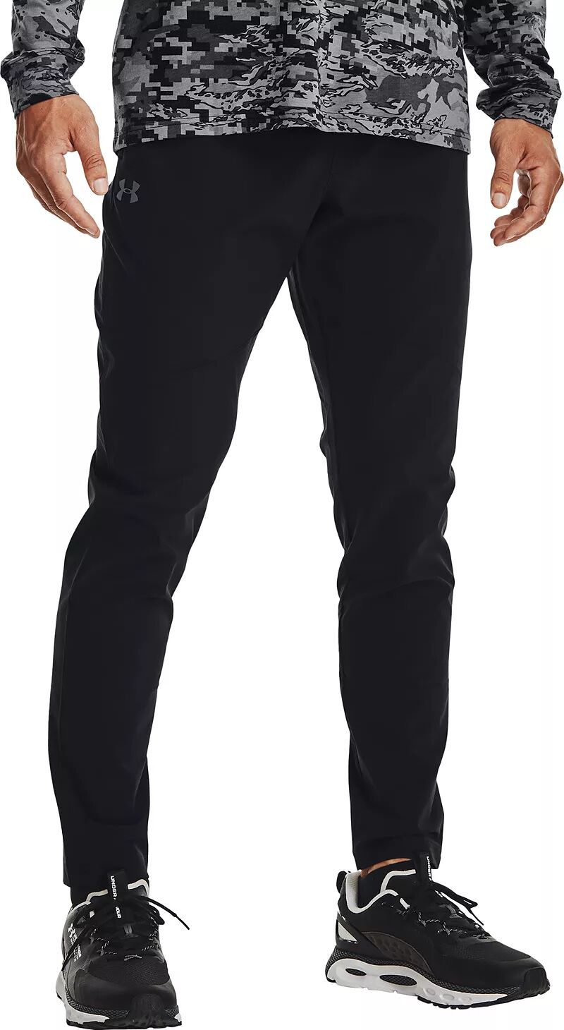 Мужские брюки из эластичной ткани Under Armour, черный