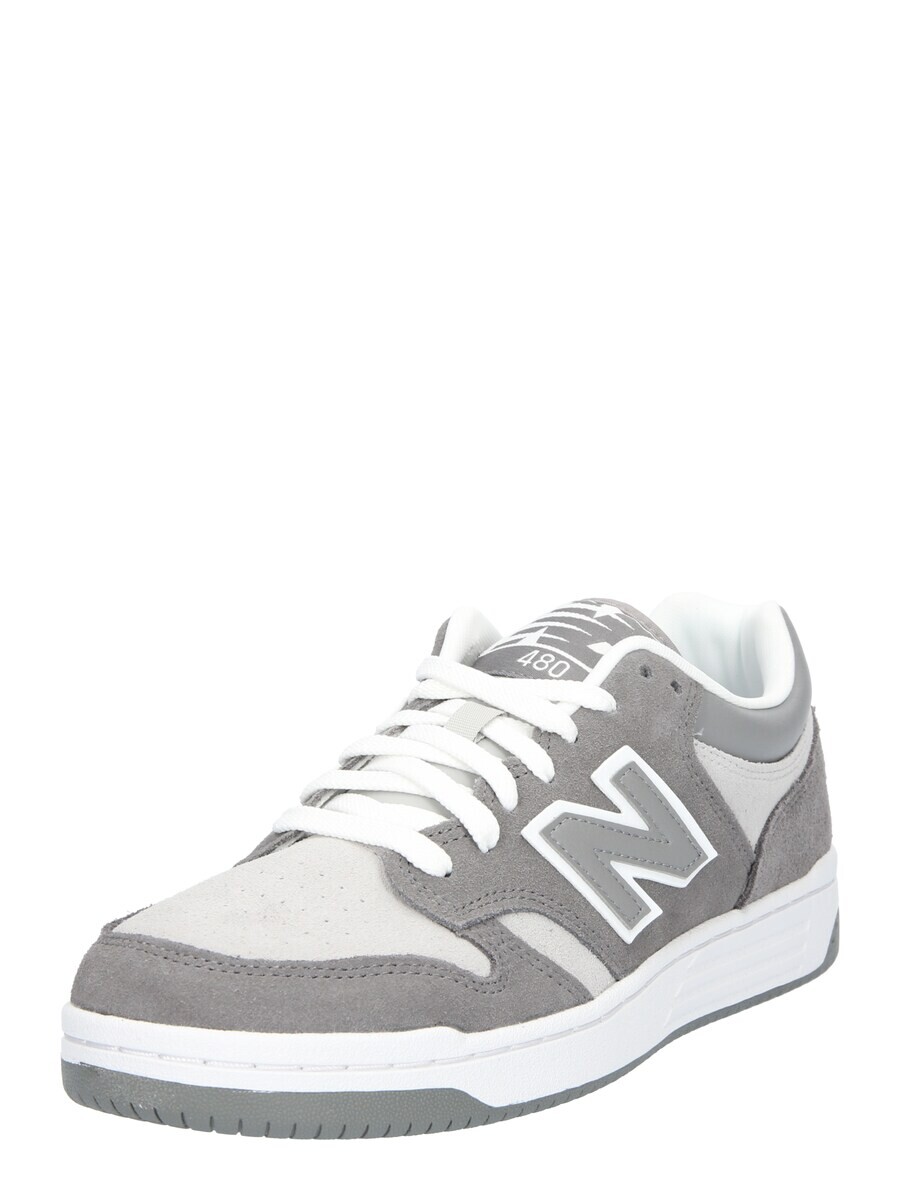 

Кроссовки New Balance 480, светло-серый/темно-серый