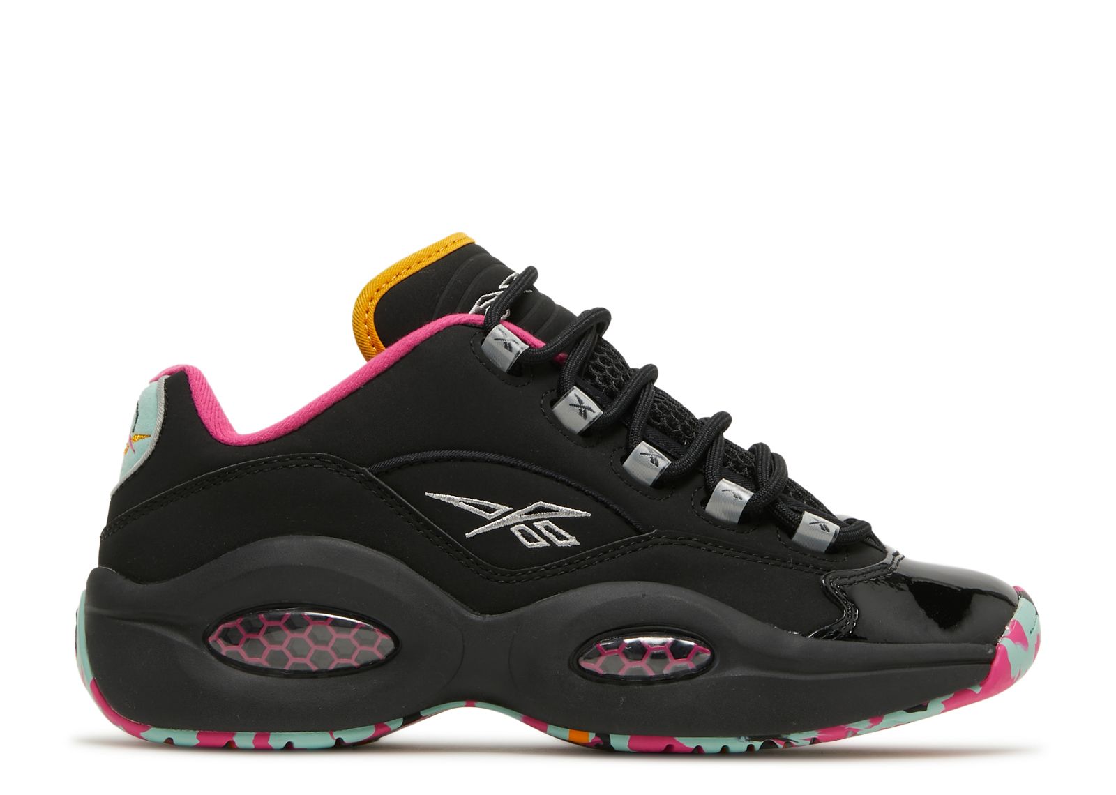 

Кроссовки Reebok Question Low 'Alive With Color', черный