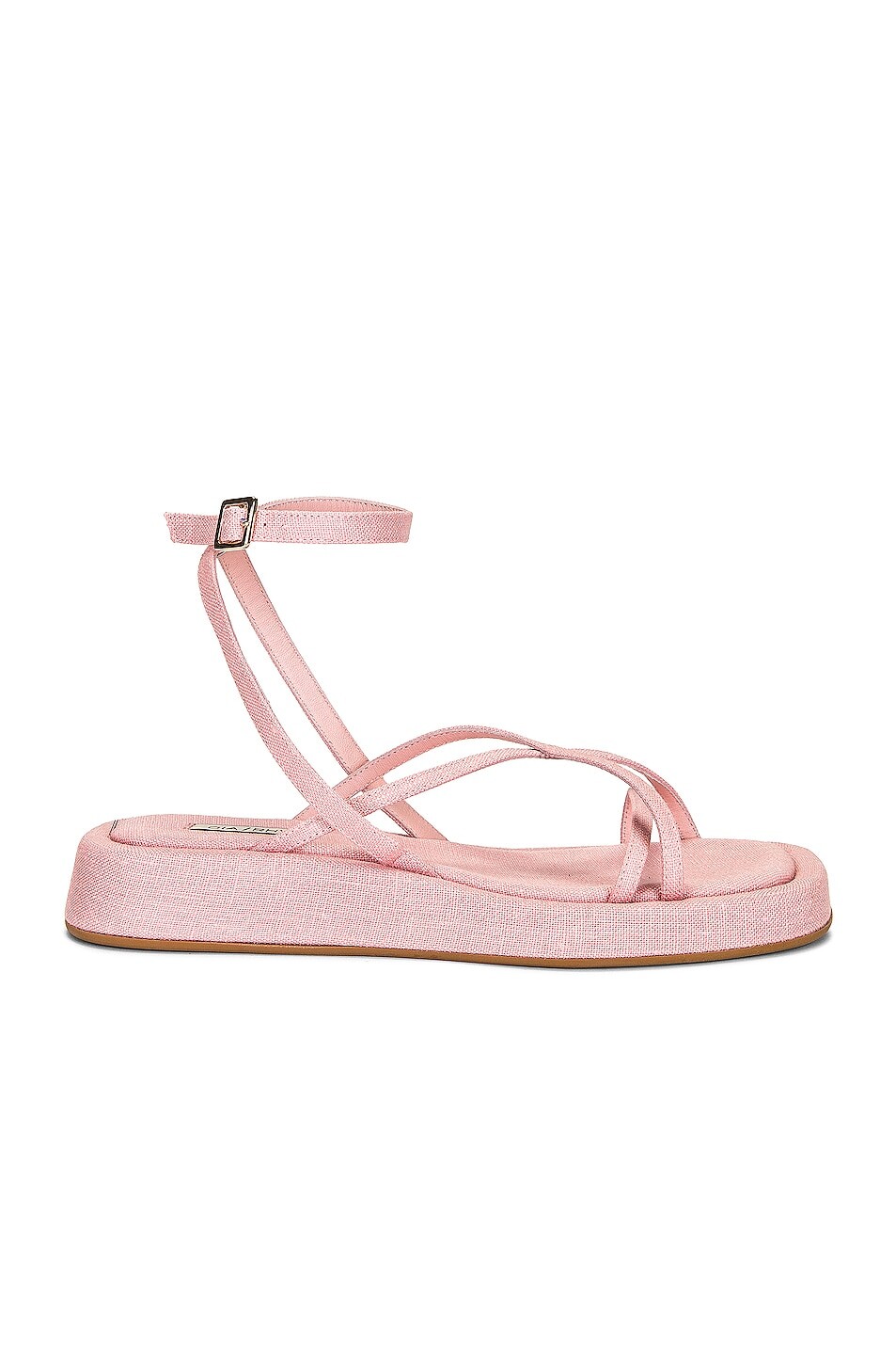 

Сандалии Gia Borghini X RHW Strappy, розовый