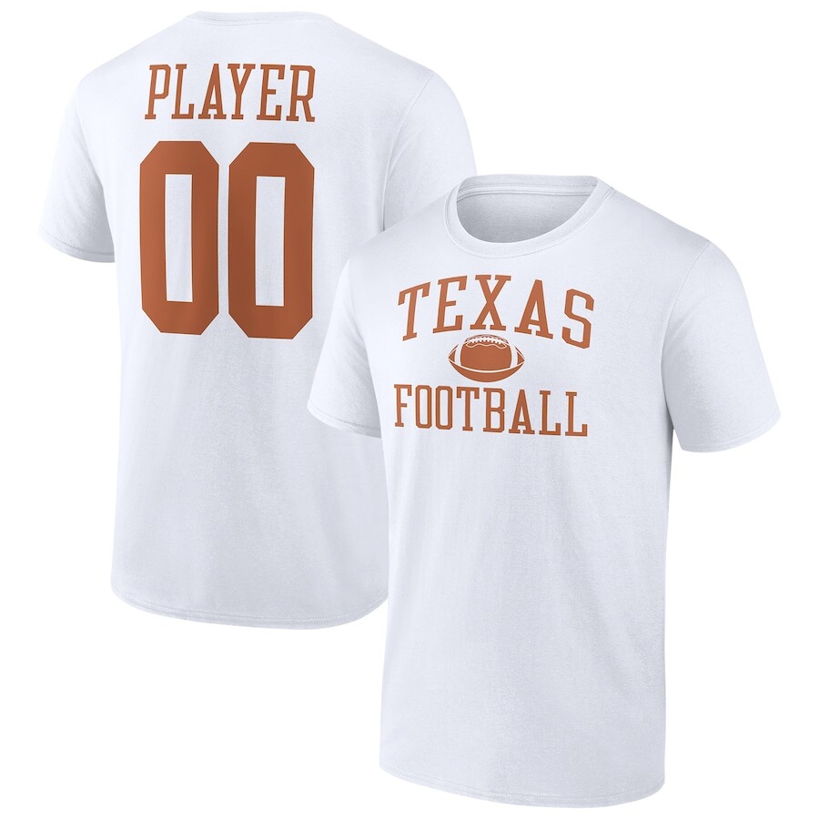 

Футболка с коротким рукавом Fanatics Branded Texas Longhorns, белый
