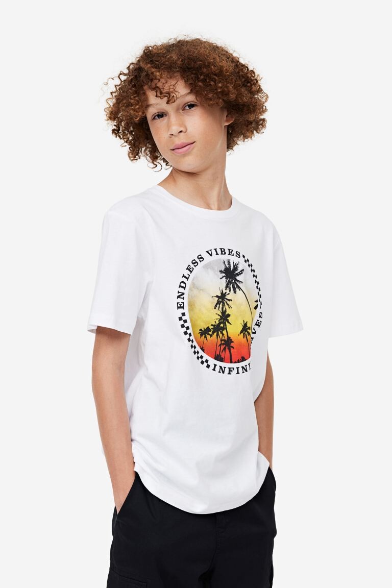 

Упаковка из 3 хлопковых футболок H&M