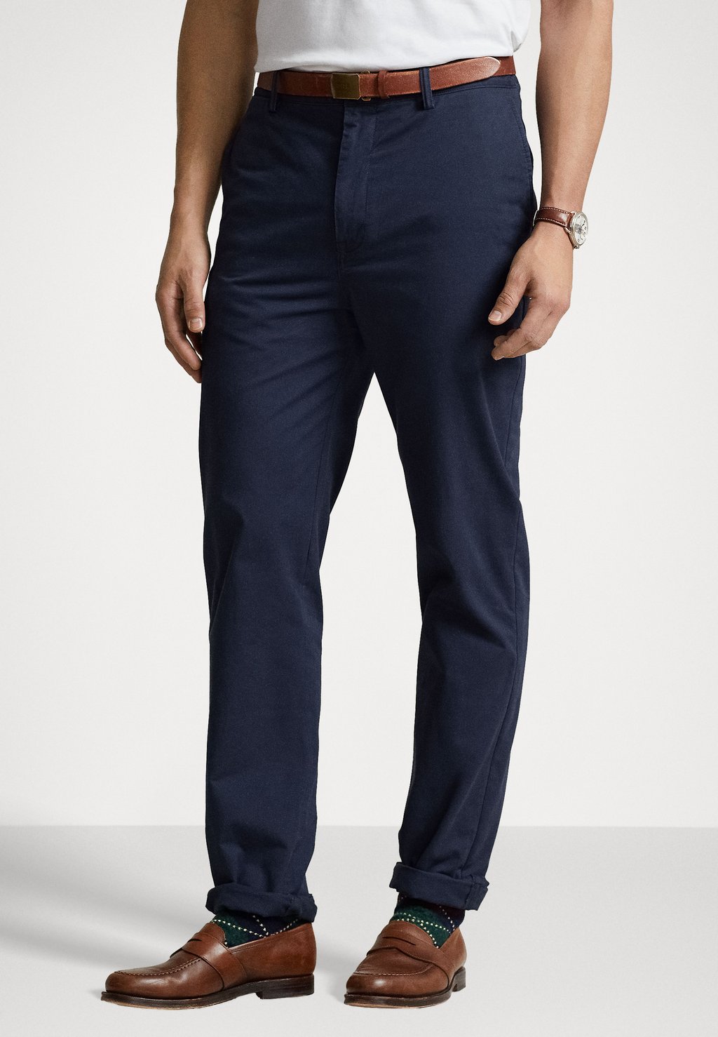 Чинос Polo Ralph Lauren Big & Tall, темно-синий детские брюки 134 176 см polo ralph lauren темно синий
