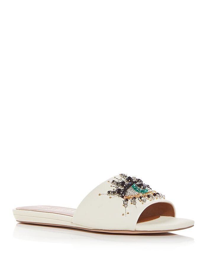 

Женские босоножки с украшением в виде глаз KURT GEIGER LONDON