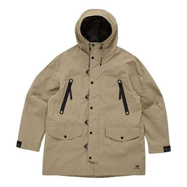 

Куртка x eastlogue толстовка gore tex ветровка New Balance, бежевый
