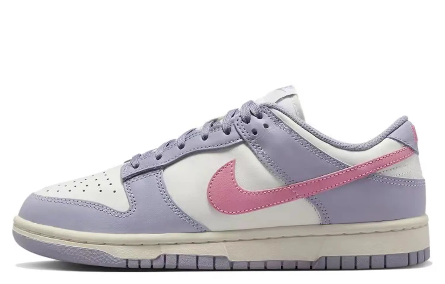 

Кроссовки Nike Dunk Skateboarding Shoes Women's Low-top Pink, розовый