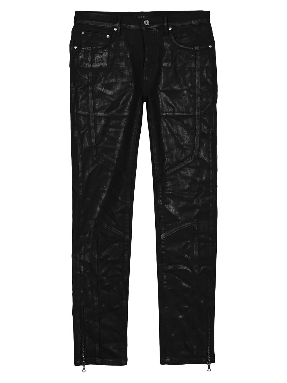 

Джинсы на молнии Third Racer Purple Brand, черный