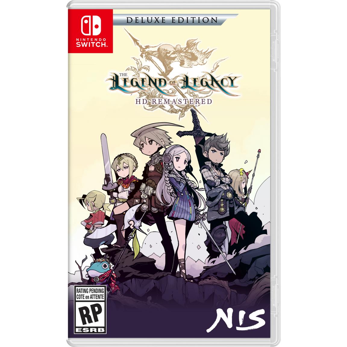 Видеоигра The Legend of Legacy HD Remastered Deluxe Edition - Nintendo Switch