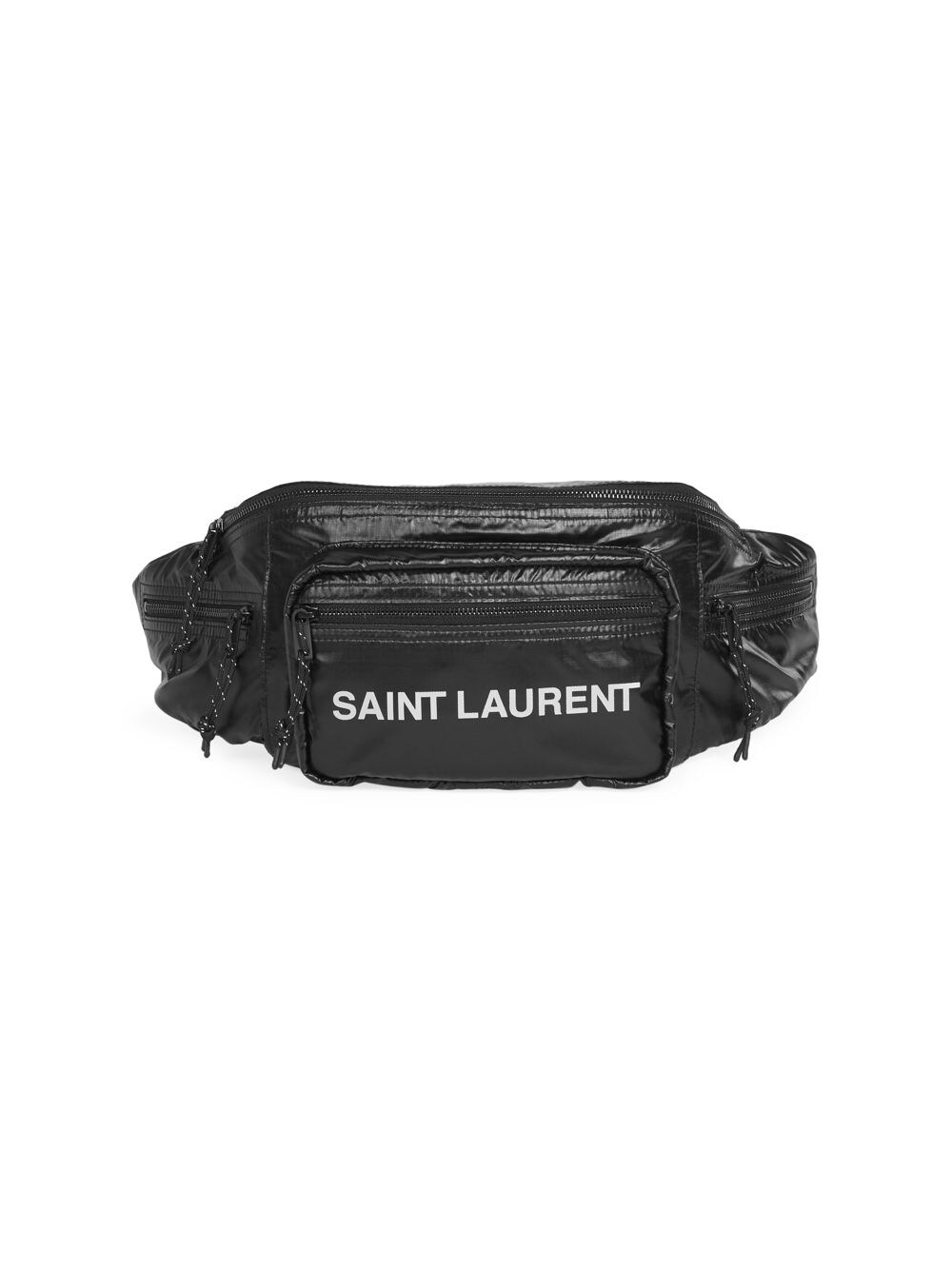 

Поясная сумка с логотипом Saint Laurent, черный