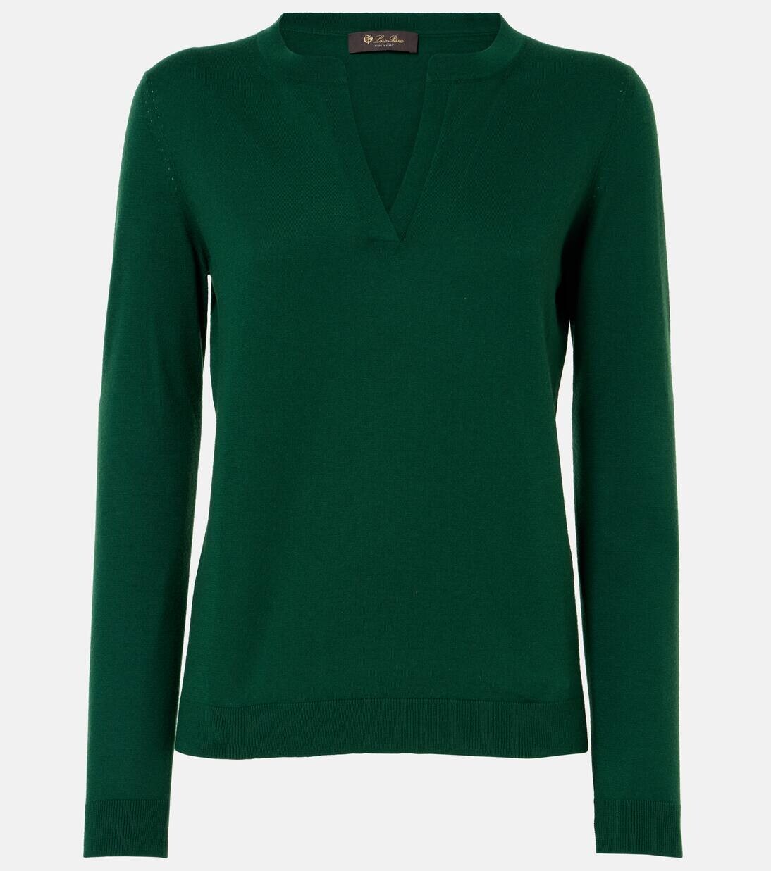 

Кашемировый свитер Piuma Serafino Loro Piana, цвет pine needle green