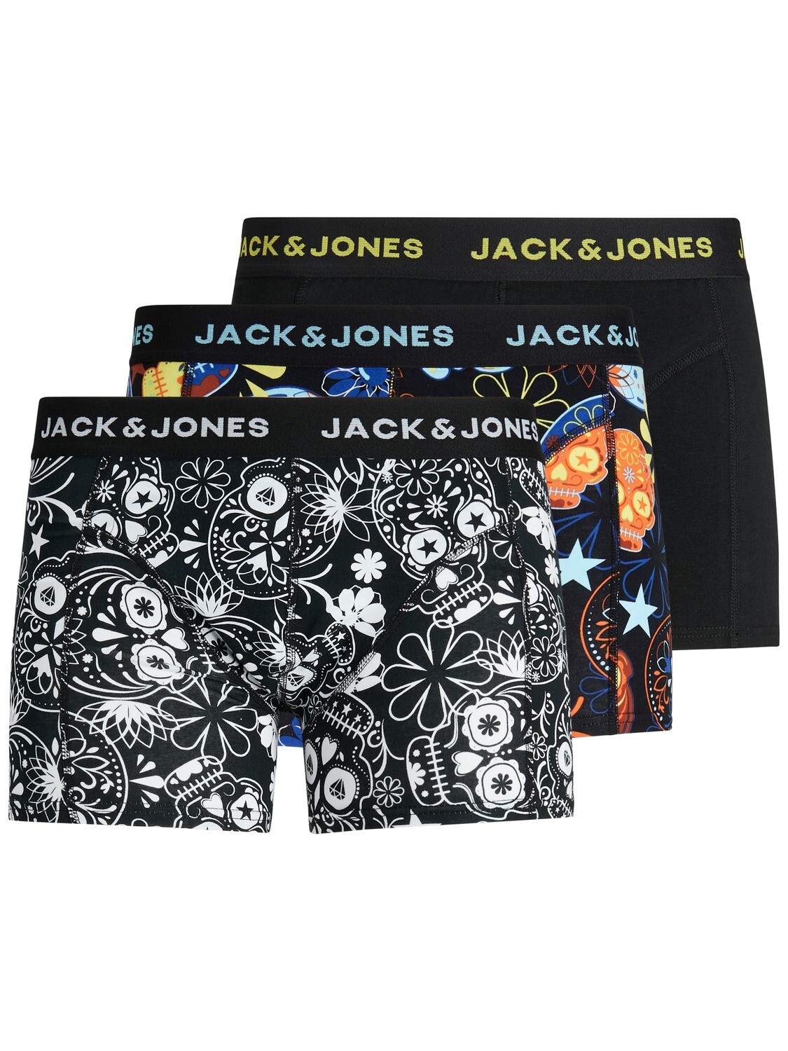 

Боксеры Jack & Jones Boxershorts 'Sugar Skull', черный