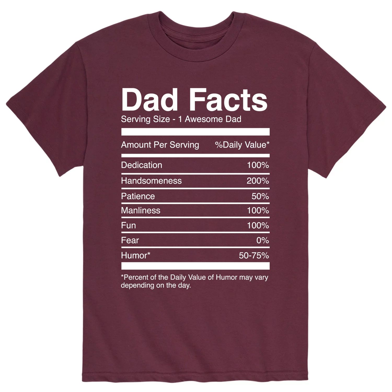 Мужская футболка Dad Facts Licensed Character