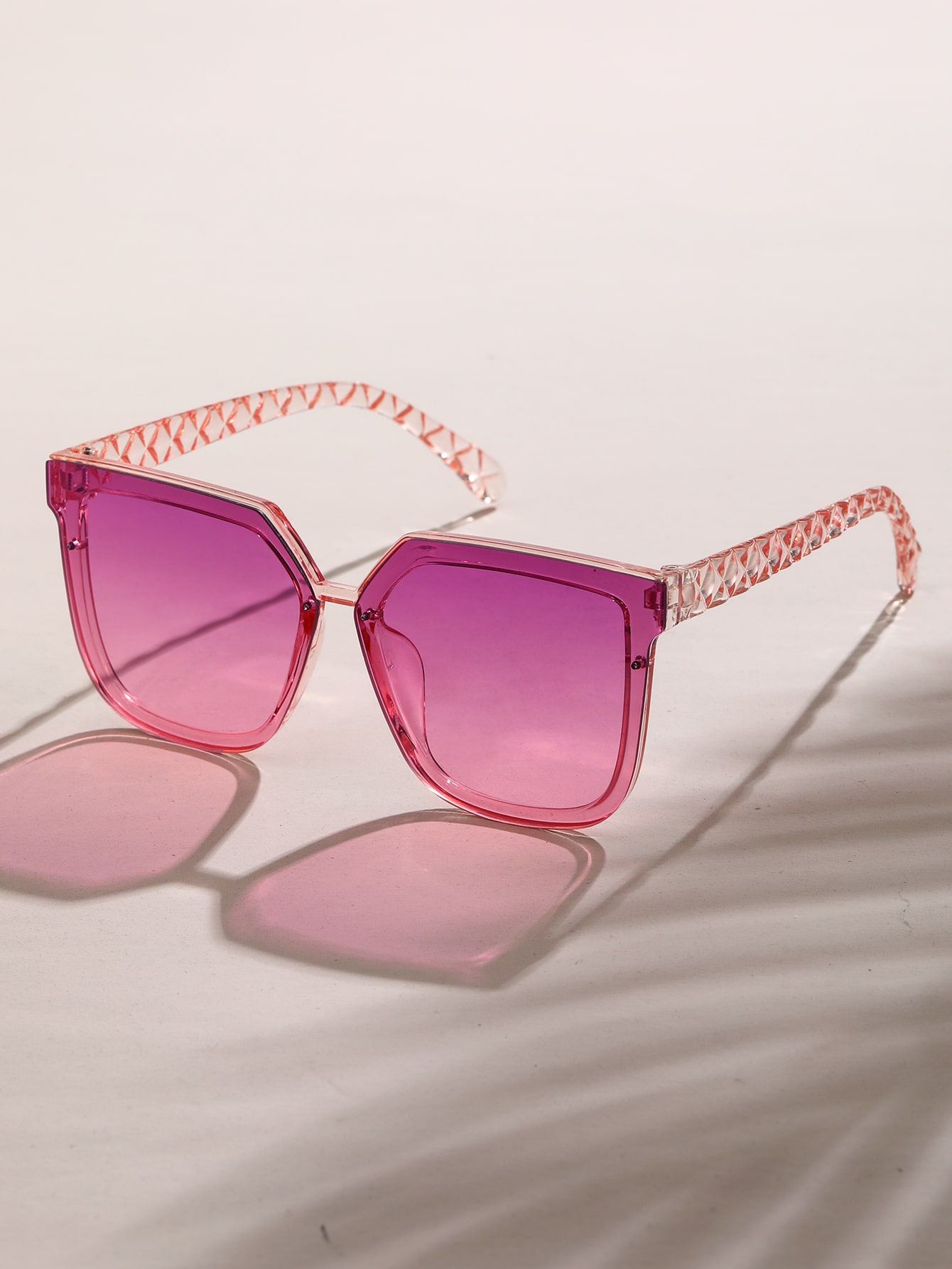 1 шт. женские квадратные пластиковые индивидуальные солнцезащитные очки в стиле бохо для вождения