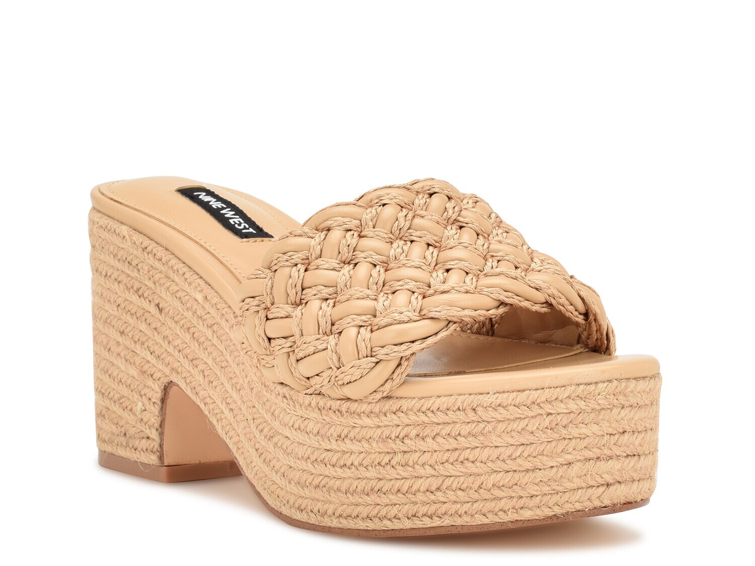 

Эспадрильи на платформе Nine West Roxana, бежевый