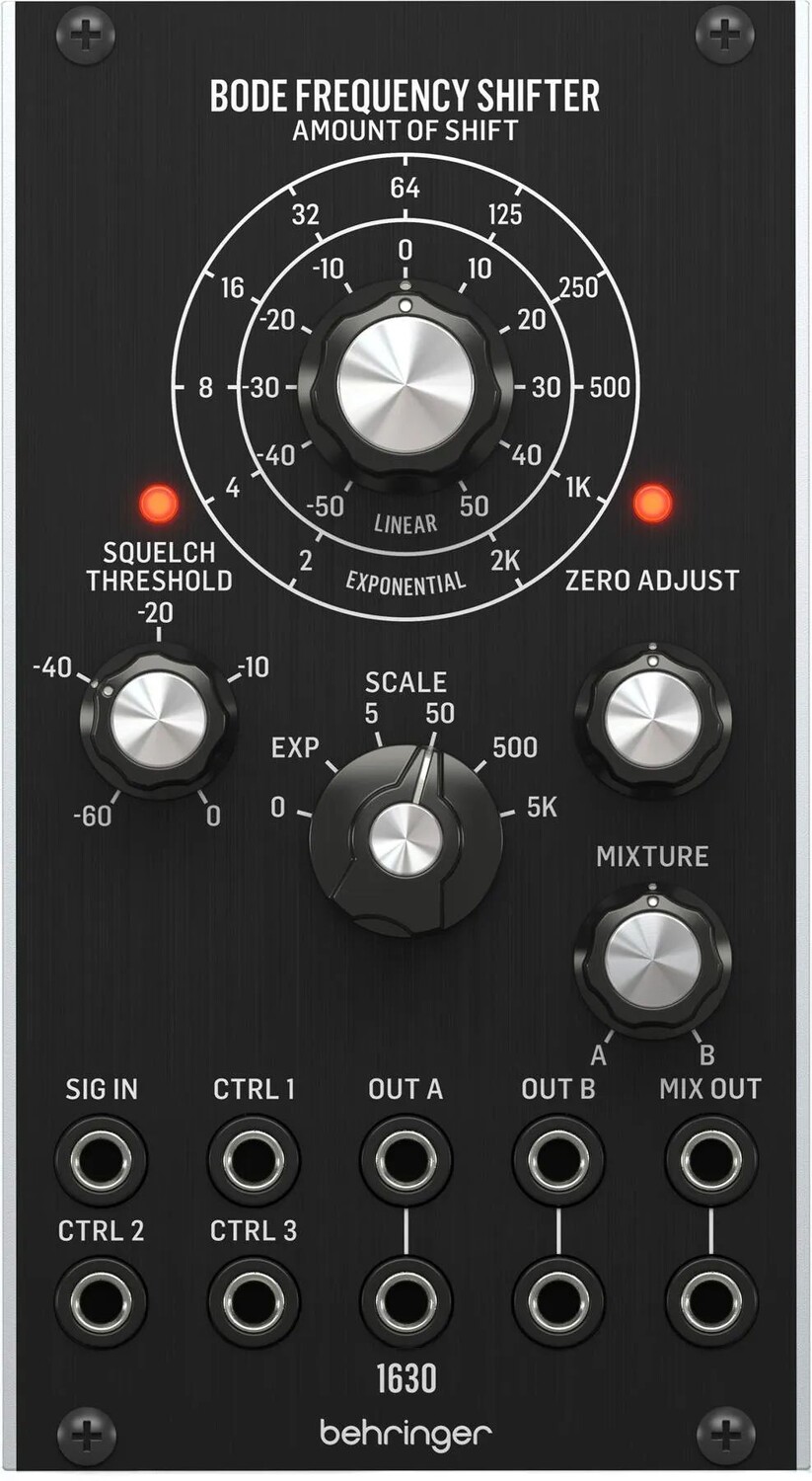

Новый модуль частотного преобразователя Behringer 1630 Bode Eurorack