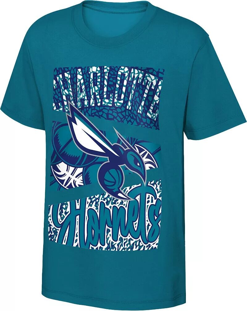 

Молодежная футболка Outerstuff Charlotte Hornets Teal Court Culture Culture