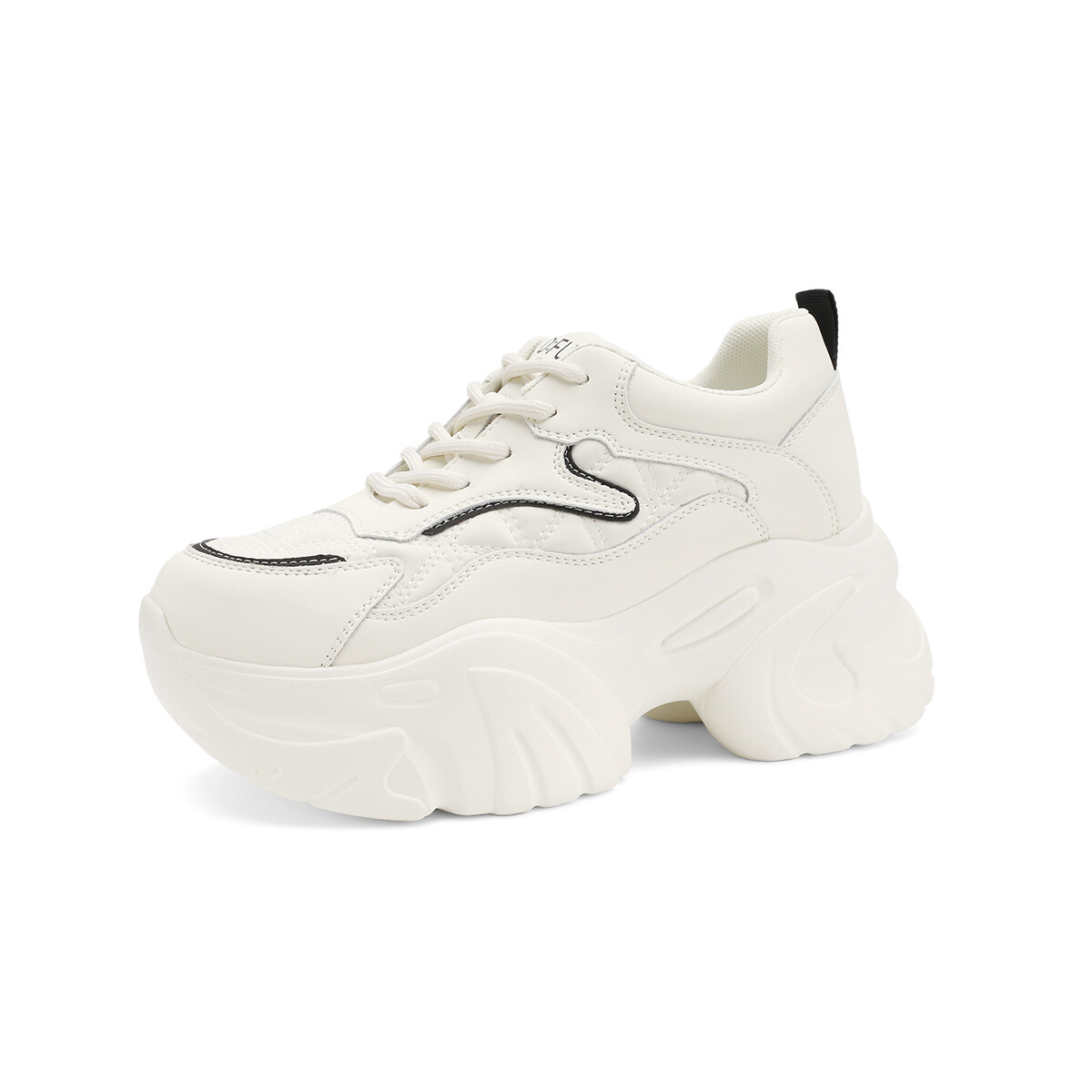 

Кроссовки D:FUSE SCANDINAVIA Chunky Sneakers Women's Low-top Beige, бежевый/черный